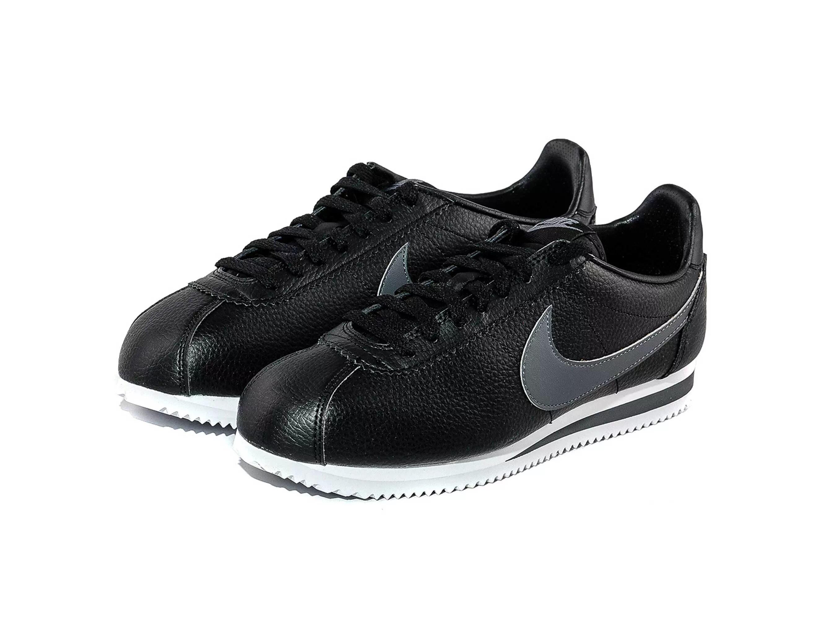 Черные найки цена. Nike Air Cortez черные. Nike Cortez (Black/Grey). Nike Cortez Black. Nike Cortez Black Leather.