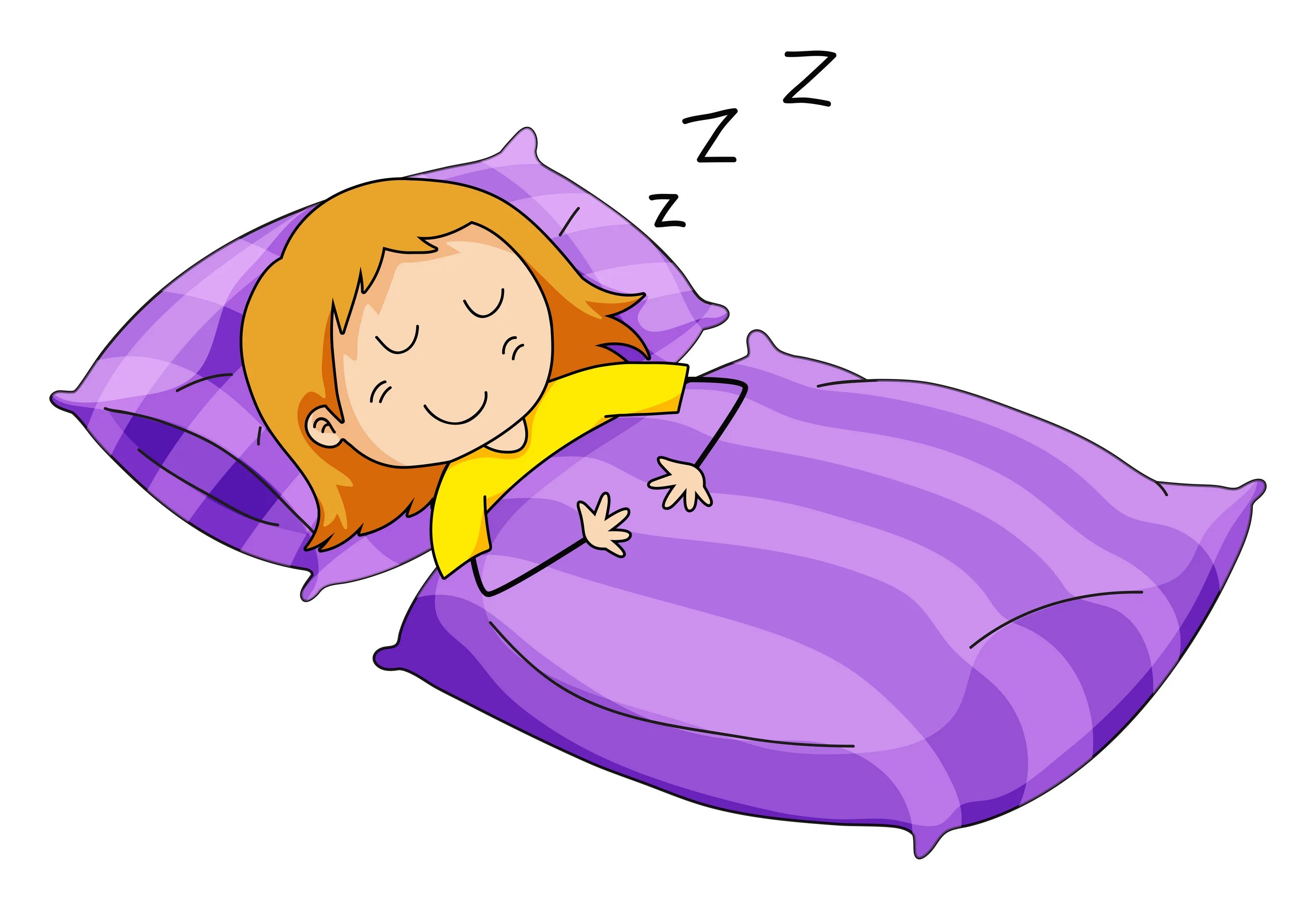 She is sleeping. Девочка спит. Сон рисунок для детей. Здоровый сон на белом фоне. Девочка ложится спать.