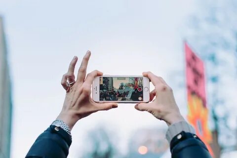 Видеоролик на телефоне
