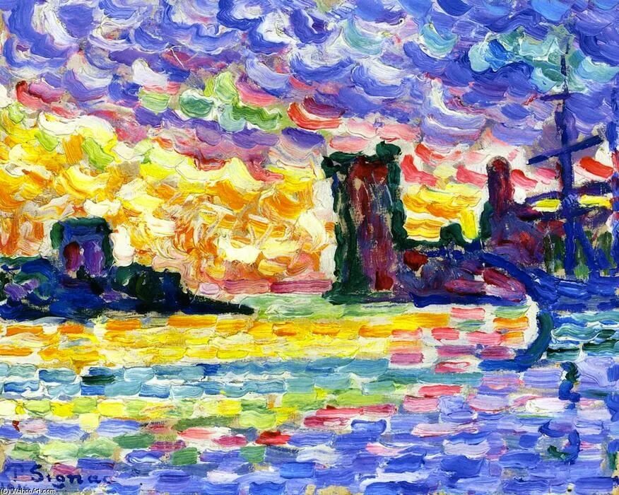 Рисовать импрессионизм. Импрессионист поль синьяк. поль синьяк постимпрессионизм. поль синьяк картины постимпрессионизм. импрессионисты пейзаж поль синьяк.