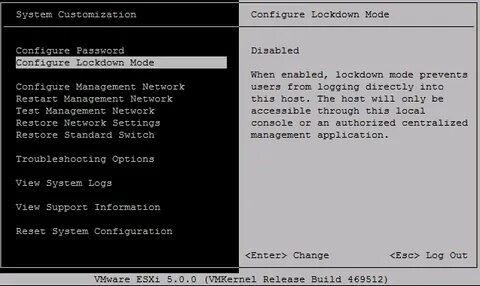 Config password
