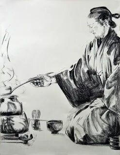 Рисунок чайная церемония