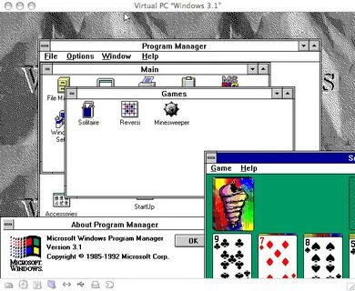 Windows 3.1 simulator