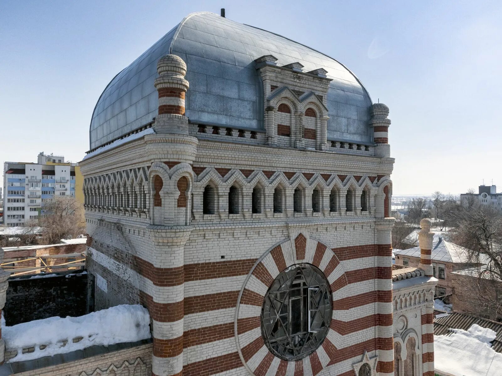 Синагога кольца. Самарская хоральная синагога. Еврейская синагога Самара. Самара синагога на садовой. Синагога Самара Чапаевская.