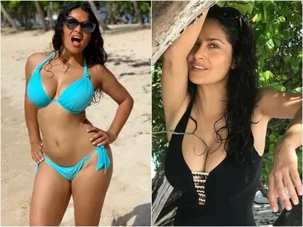 Сальма Хайек. Фото откровений, фигура в нижнем белье в молодости, сейчас