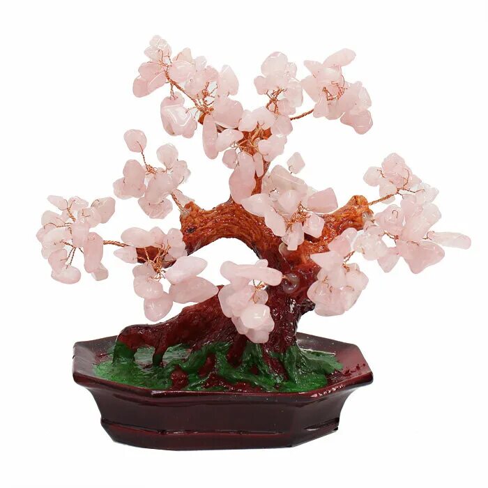 дерево счастья аметист 13см. гирлянда белая на дереве. озон деревья. самшит бонсай. дерево счастья розовый кварц.