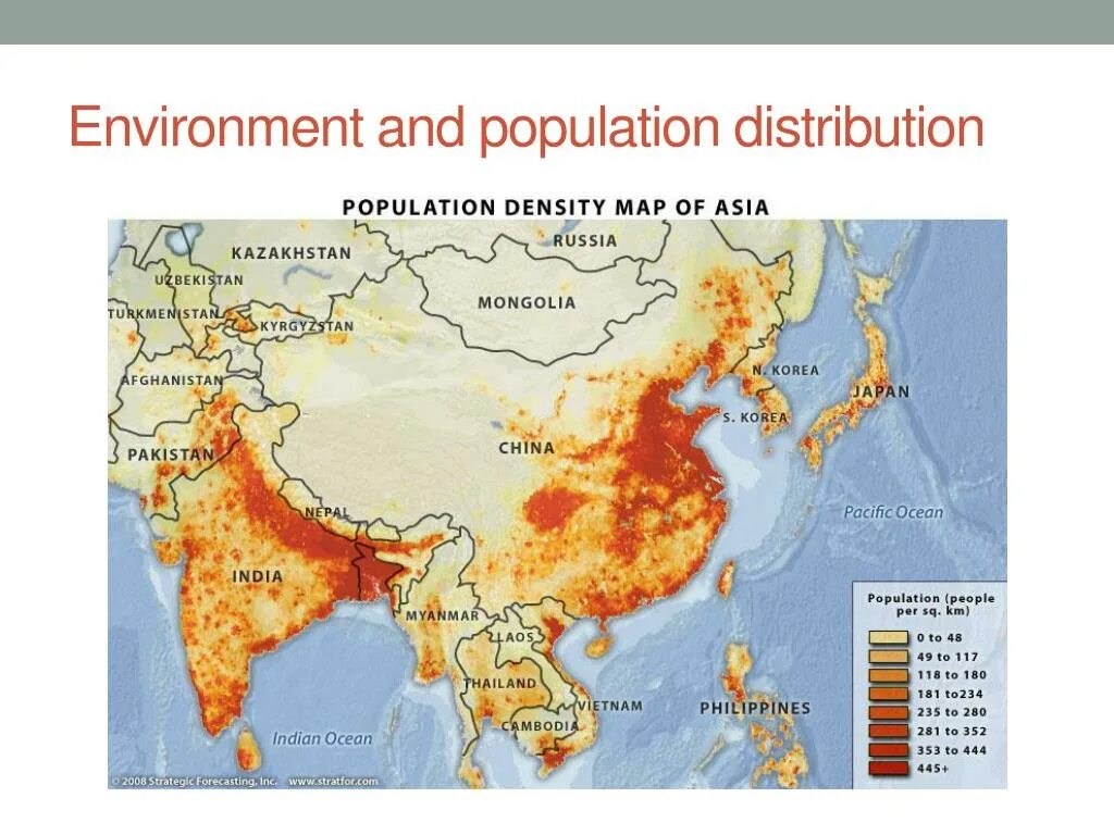 Карта населения Азии. Карта плотности населения Азии. Плотность населения зарубежной Азии. Размещение населения Азии. Особенности размещения населения по территории зарубежной азии