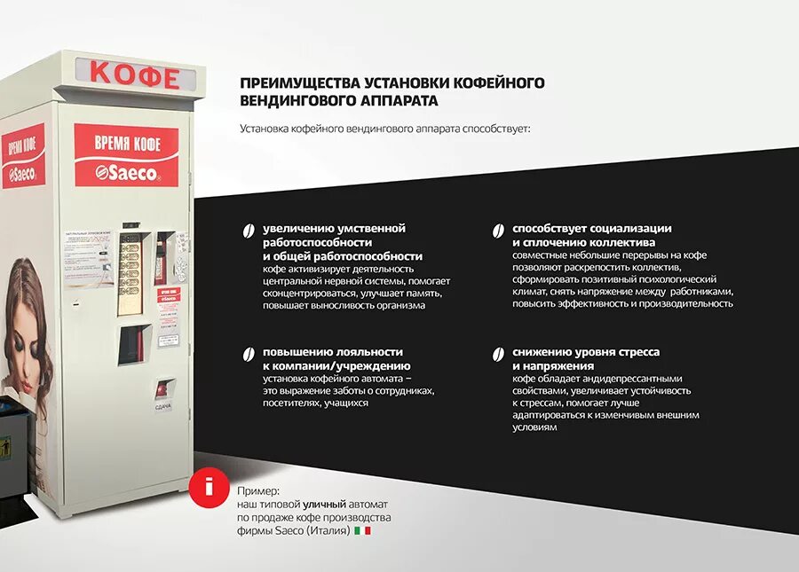 Может ли работодатель выдавать через вендинговое оборудование