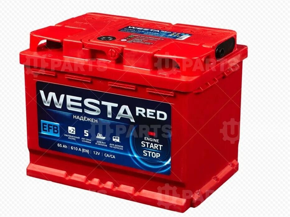 Аккумуляторная батарея Westa Red 6ст60. Аккумулятор Westa Red 60 Ач 640 а. Vesta Red  аккумулятор 75. Аккумулятор Westa Red EFB.