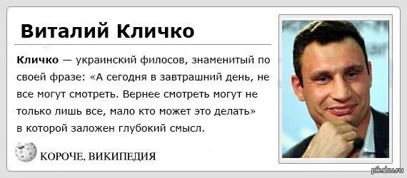 Кому принадлежит знаменитая фраза поехали. Высказывания Виталия Кличко. Фразы Виталия Кличко. Крылатые выражения Виталия Кличко. Философия Виталия Кличко.