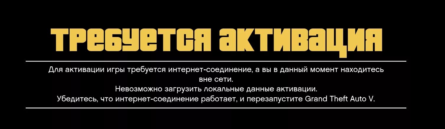 Есть активация игры