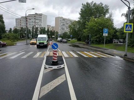 Разметка островок