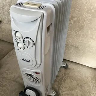 Масляный обогреватель с вентилятором