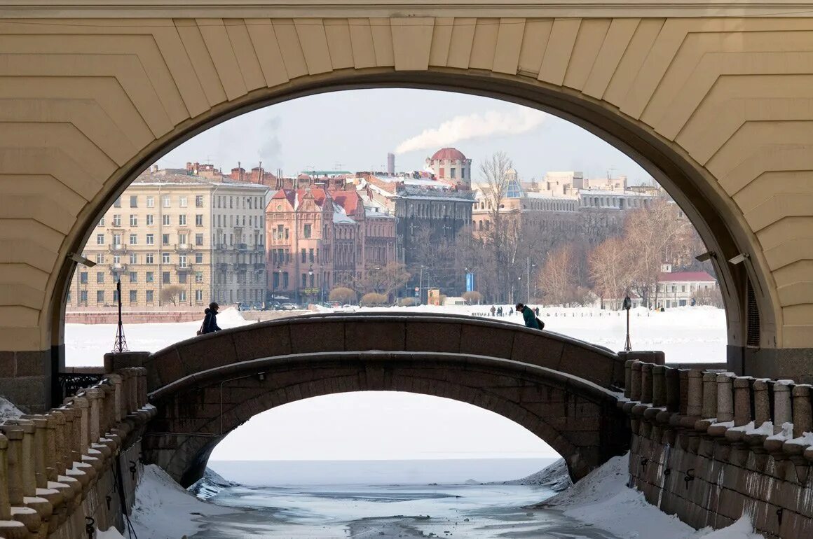 Эрмитажный мост в Санкт-Петербурге. Эрмитажный мост через зимнюю канавку. Эрмитажный мост Питер. Зимняя канавка в Санкт-Петербурге.