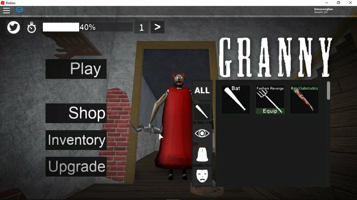 Коды Granny Roblox