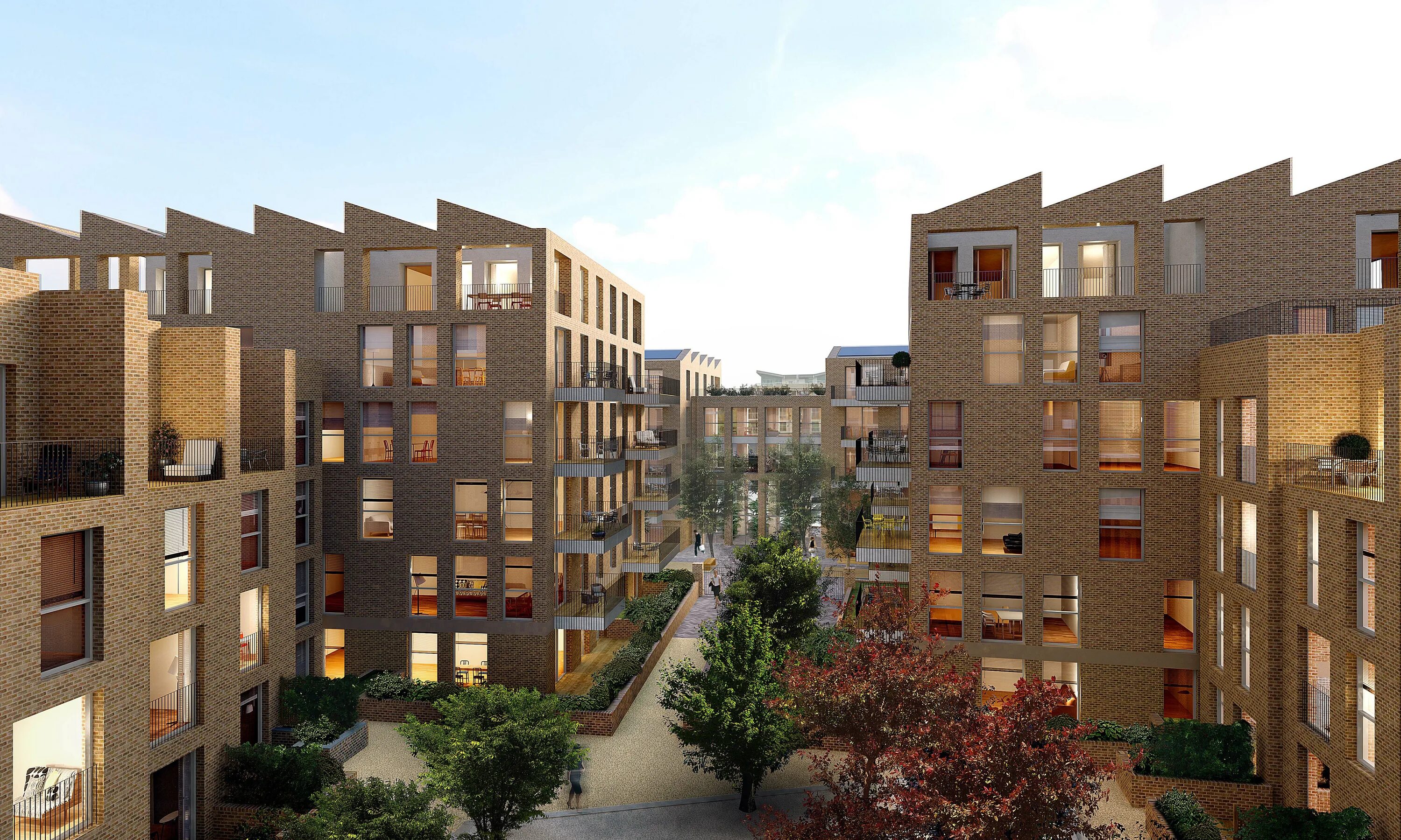 Full plans. Brentford Lock West. Малоэтажное строительство фон. Архитектор Мэй. West House Development.