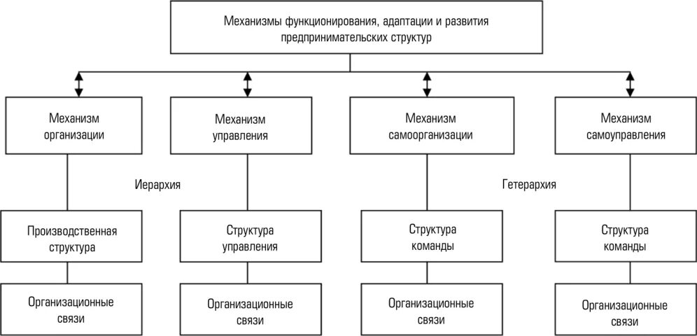 Схема предпринимательской структуры управления. Предпринимательская структура организации. Структура механизм предприятия. Предпринимательская структура предприятия. Деловые организации курсовая