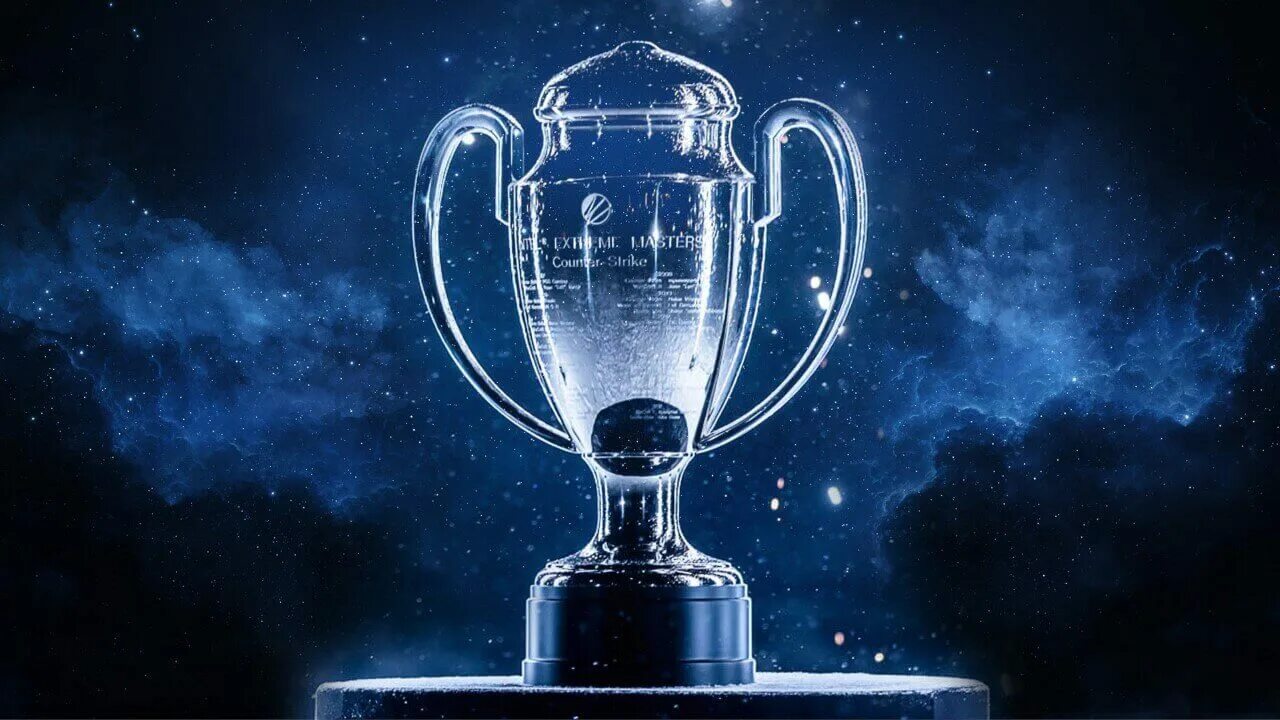 Iem katowice 2024 playoffs. Кубок IEM Katowice 2023. IEM Katowice Кубок. Intel extreme Masters 2023. Кубок Intel extreme Masters.
