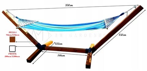 Стойка под гамак своими руками чертежи с размерами.