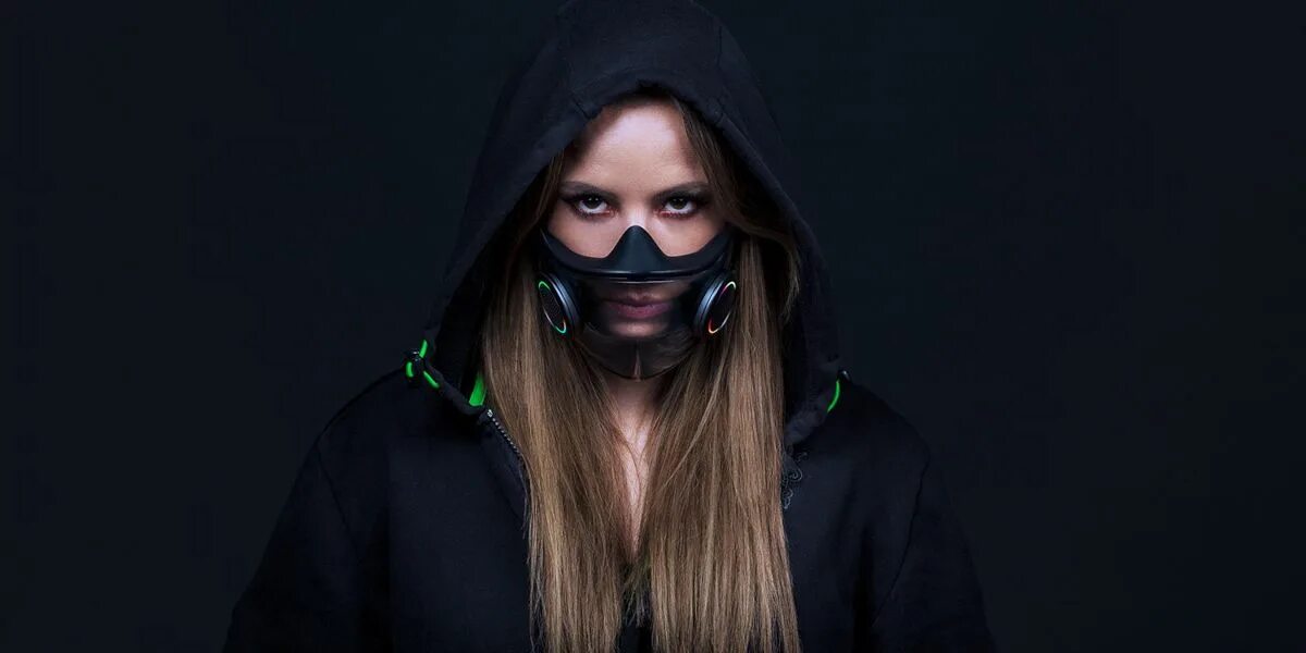 Project mask. Project hazel маска. маска razer. razer hazel. маска проджект хейзел.