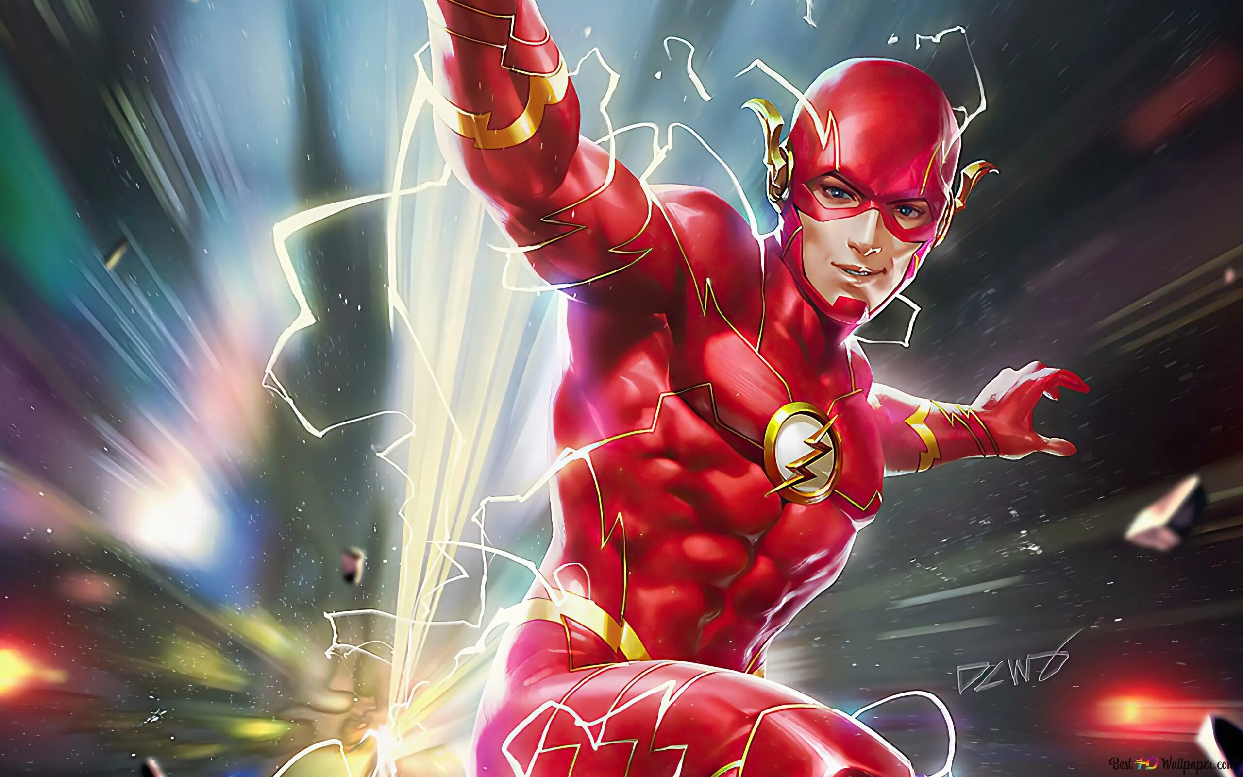 Flash супергерой