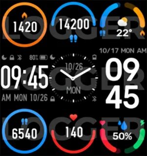 Mi fitness циферблаты