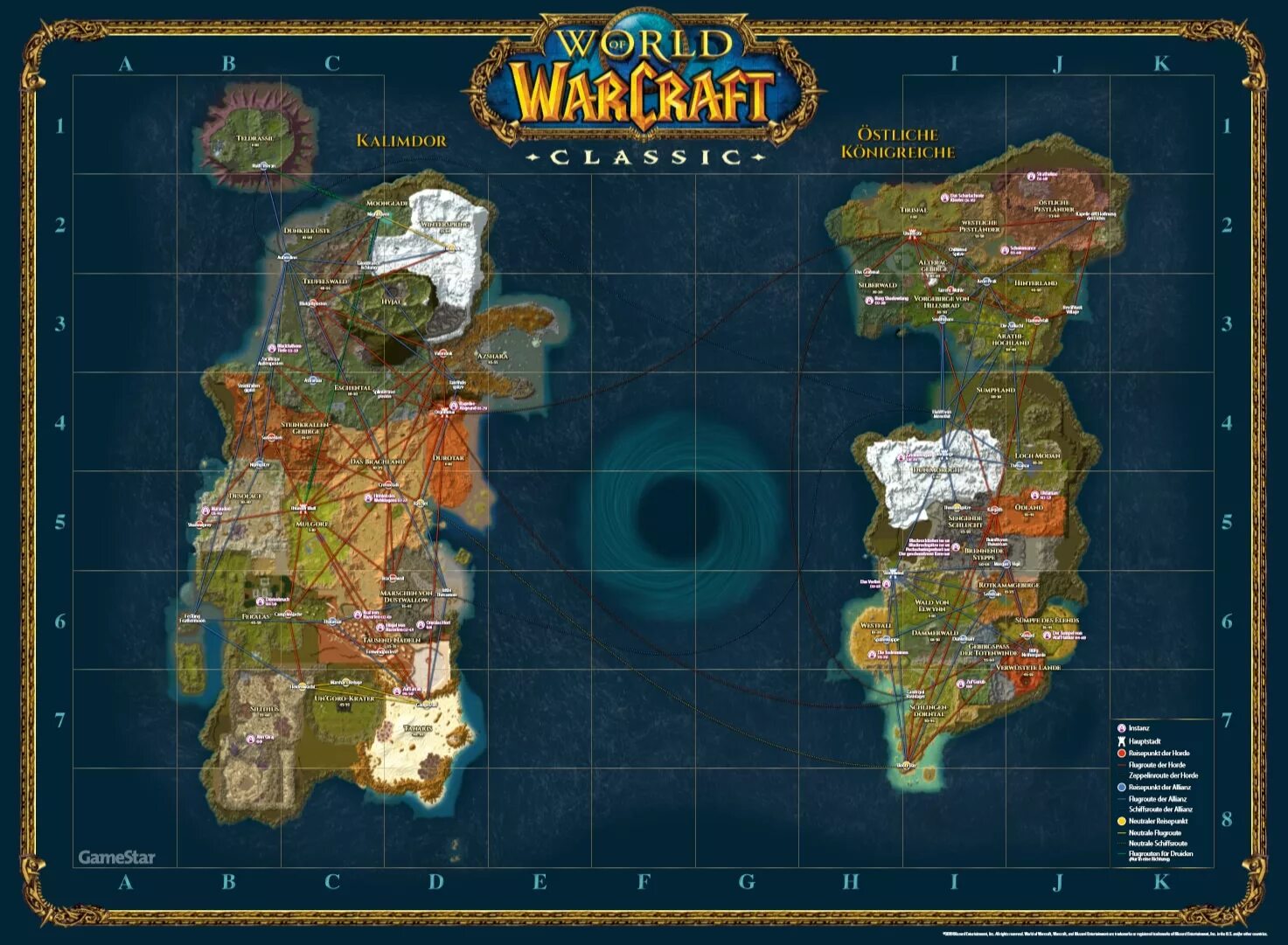 Class map. World of Warcraft карта мира. Карта wow Классик. Wow карта путей. Wow карта мира Классик.