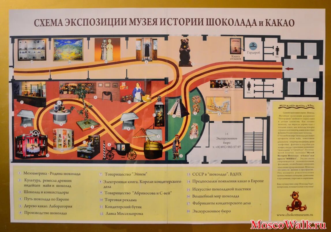 маршрут экспозиции