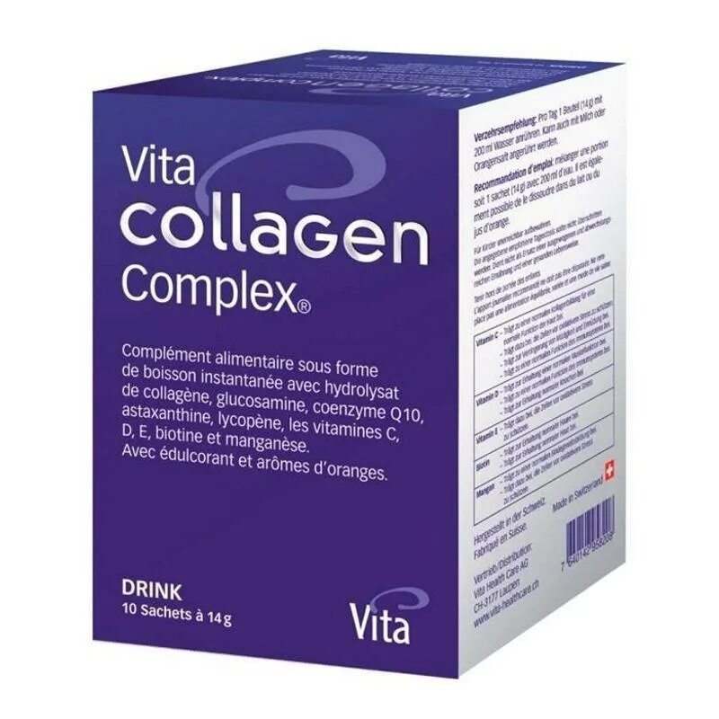 Коллаген в пост. Vita Pro Collagen. Vita Collagen Complex. Швейцарский коллаген.