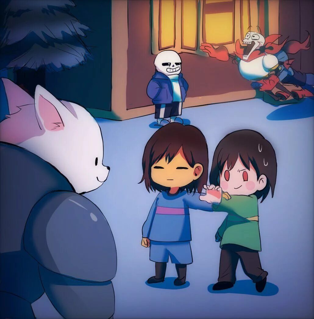 Undertale chara sans