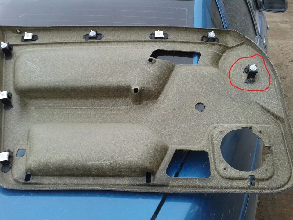 Борьба со скрипом обшивки дверей. - Lada 21103, 1,5 л, 2001 года своими руками D