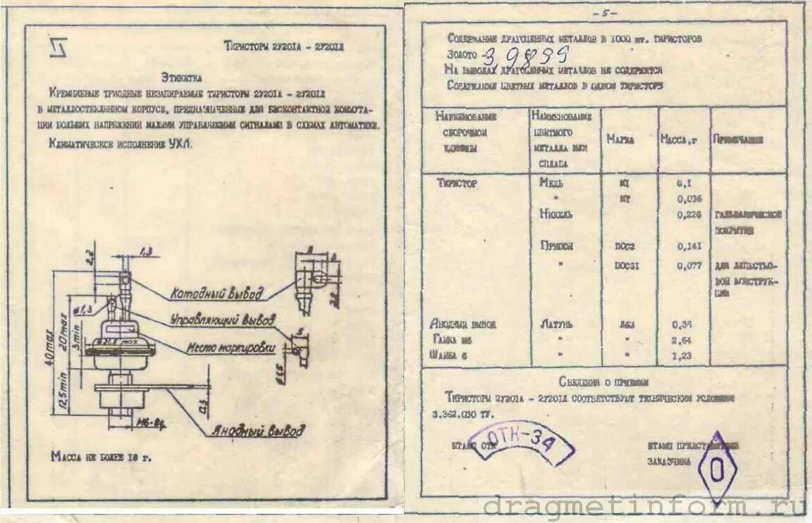 Тиристор тс2-25 у2 характеристики. Тиристор т10-80 у2. Компрессор 3вп-20/8 формуляр. Тс2-25 содержание драгметаллов. Рпг содержание драгметаллов