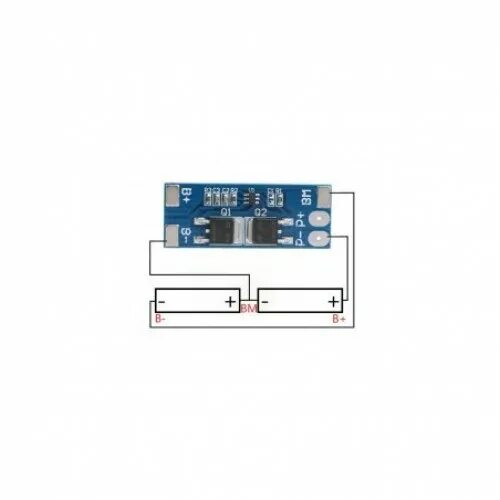 Плата bms 2s схема подключения 2S 8A Lifepo4 6,4 v 7,2 V 18650 Li-Ion BMS PCM 10A Защитная плата для литиевого