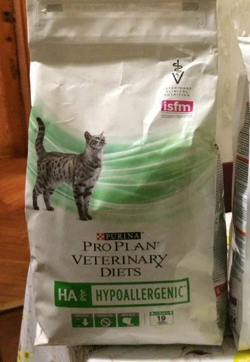 Корм для кошек hypoallergenic pro plan