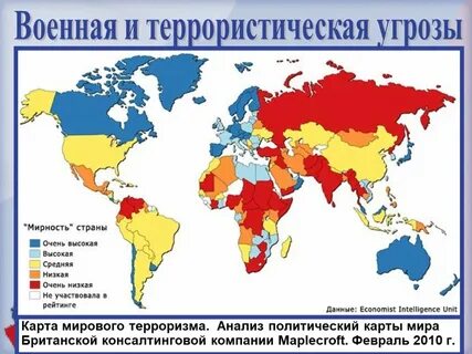 Распространение международного терроризма