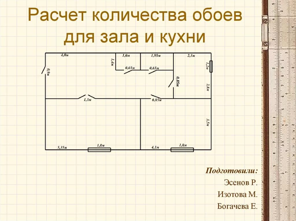 Сколько нужно обоев на квартиру