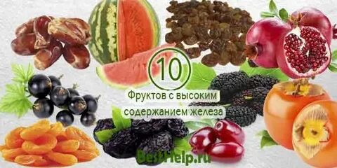 Желез фруктами