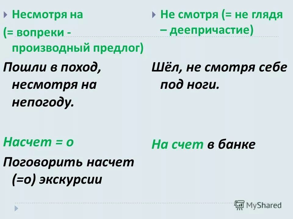 Вопреки часть речи предлог. Несмотря под ноги производный предлог. Несмотря и несмотря. Предлог несмотря на как пишется. Правописание не смотря на.