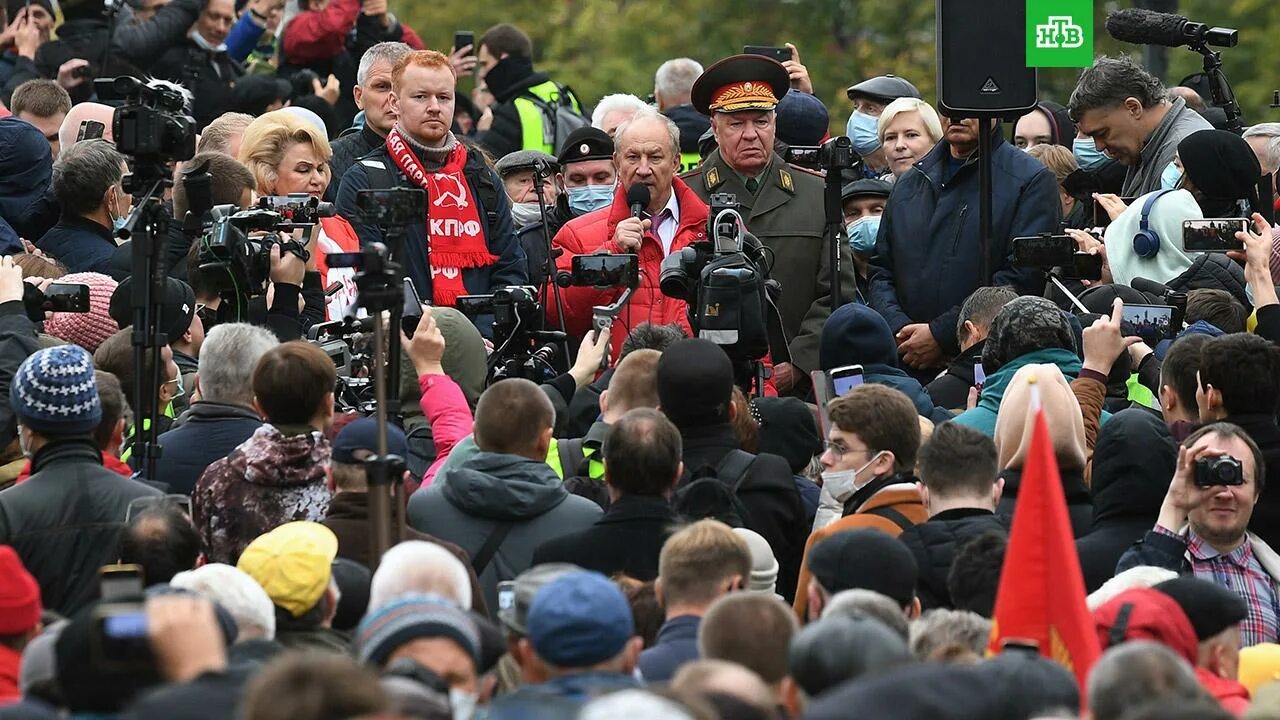 Новости дня сегодня в москве видео. Митинг в Москве 25 сентября 2021. Митинг КПРФ на Пушкинской. Митинг на Пушкинской площади. Несогласованный митинг в Москве.