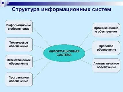 Элементы входящие в состав информационной системы