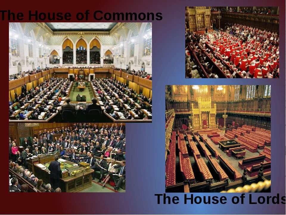 Смысл словосочетания палата общин. A Bill the House of Commons the House of Lords таблица. House of Lords and Commons. Палата лордов и палата общин. The House of Commons презентация.