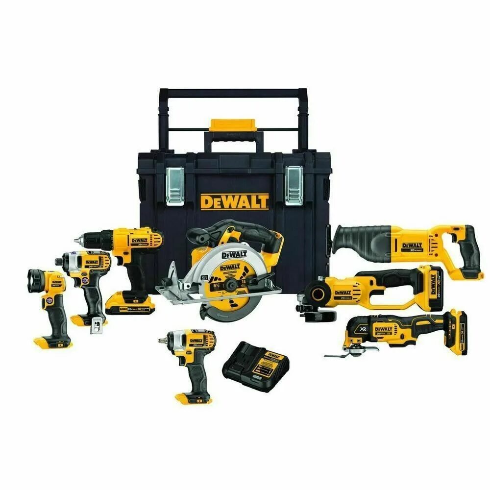 Dewalt комплект. Набор аккумуляторного 2 инструмента девольт. dewalt наборы аккумуляторных инструментов 20v. набор девольт 20 вольт. комбо набор деволт.