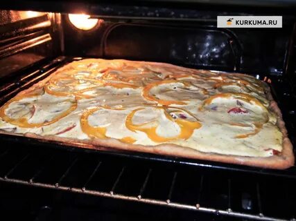 Пирог с овощами в духовке