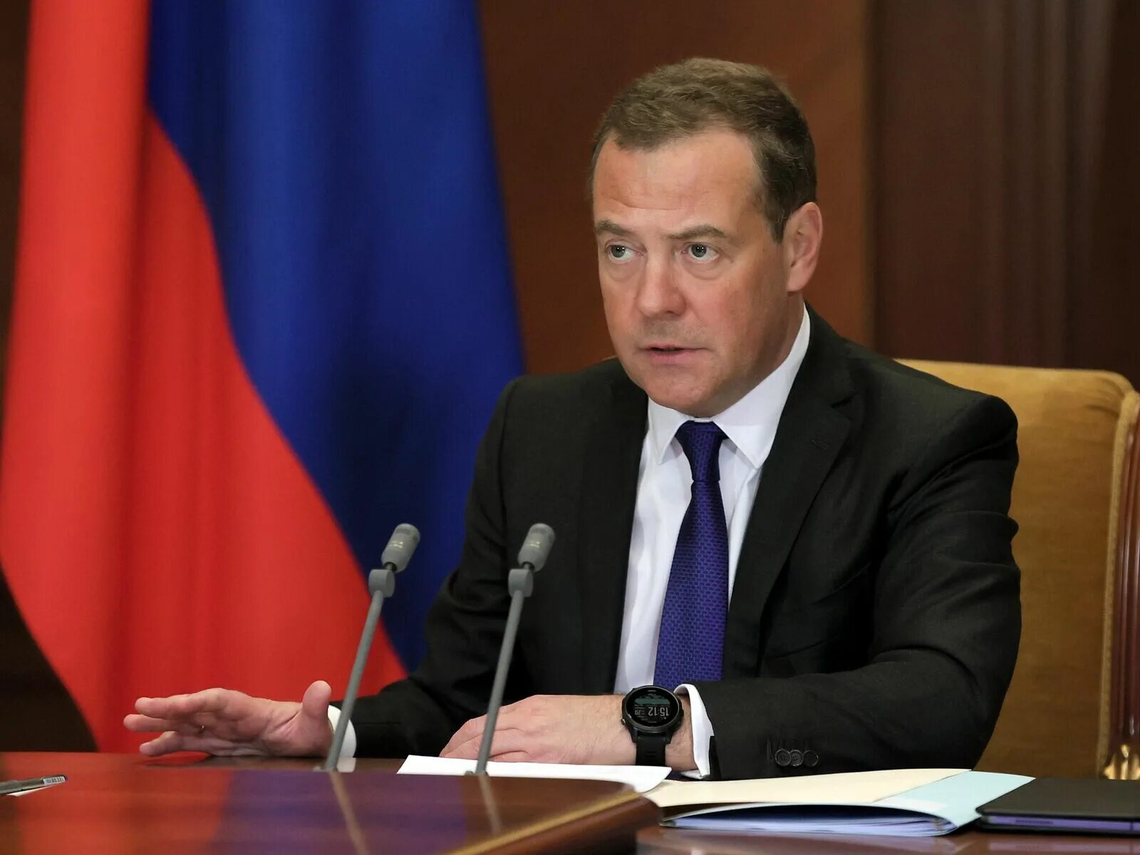 Выступление медведева на совете безопасности. Зампред Совбеза РФ Медведев.