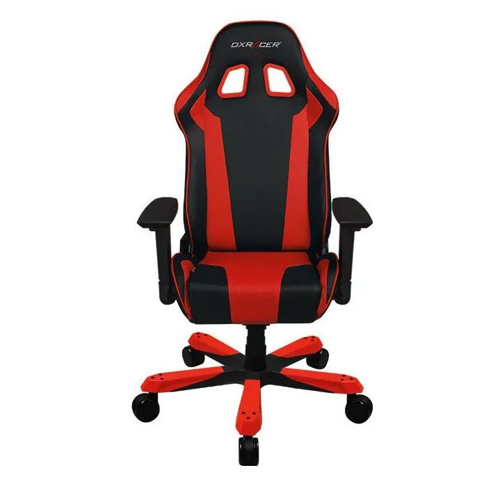 Игровое кресло пнг. DXRACER Oh/ks06/Nr. DXRACER King ks06. DXRACER кресло красное. Игровое кресло DXRACER красное.