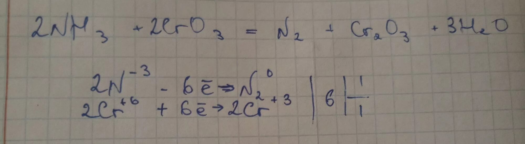 Cro3 nh3 cr2o3 n2 h2o. Cro3 nh3 cr2o3 n2 h2o электронный баланс. Cro3+nh3 cr2o3+h2o+n2 ОВР. CR o2 cr2o3 электронный баланс. 3 n2o3 h2o