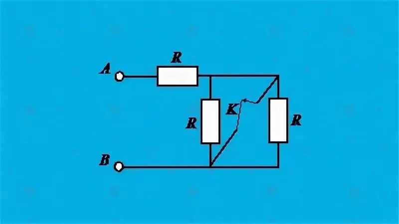 Ключ на рисунке резистора. Определите сопротивление АВ если ключ замкнуть сопротивление 3 ом. Замкнутый ключ вокруг резистора. Насколько уменьшится сопротивление участка ab.