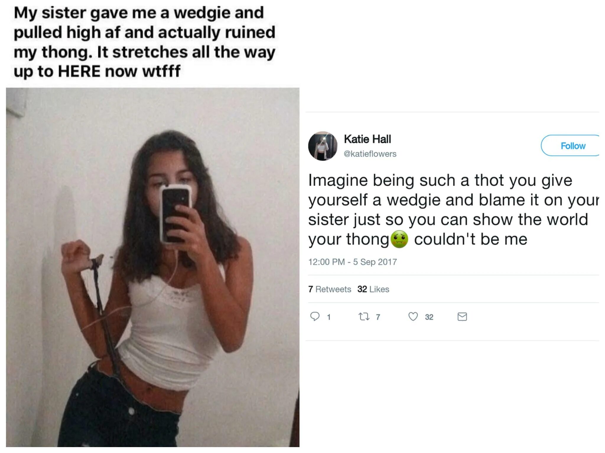 Sister give to me. Sister getting a Wedgie. Wedgie girl сестра. Giving a Wedgie. Sister get Wedgie.