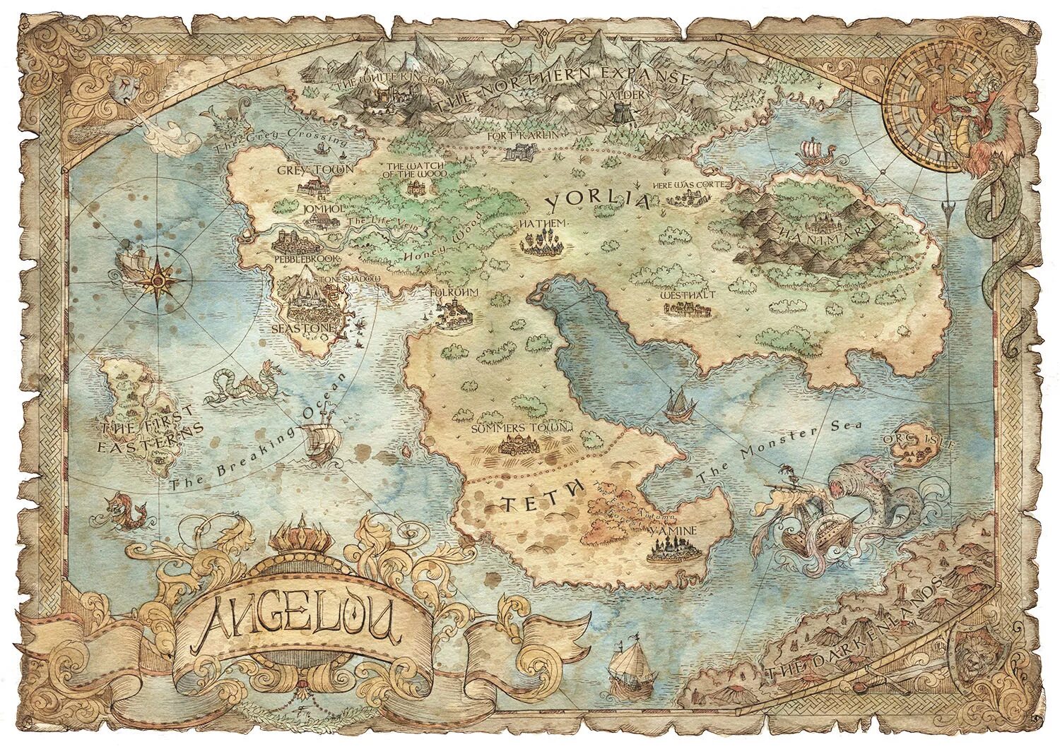 Карта придуманной страны. Мир Dungeons and Dragons Map. Карты вымышленных миров. Карты фэнтези миров.