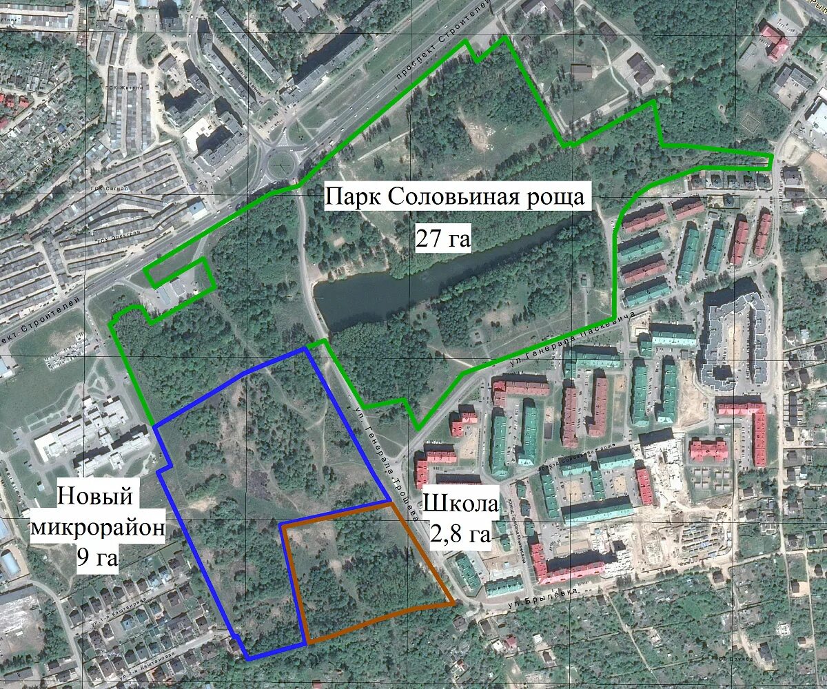 Карта новый микрорайон. Парк Соловьиная роща Смоленск. План парка Соловьиная роща в Смоленске. Соловьиная роща парк Смоленск на карте. ЖК Соловьиная роща Смоленск.